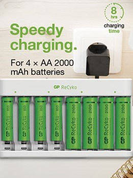 GP B15819 rychlé nabíjení